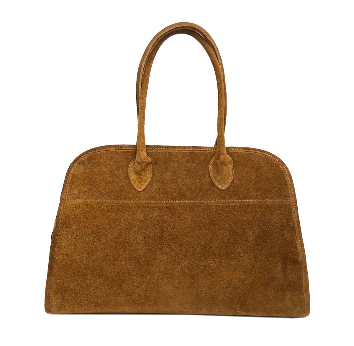 Suede leather travel bag, Big size,Suie Valentini, Made in Italy, art. 112535.412