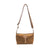 Suede leather crossbody bag, Made in Italy, art. 112625