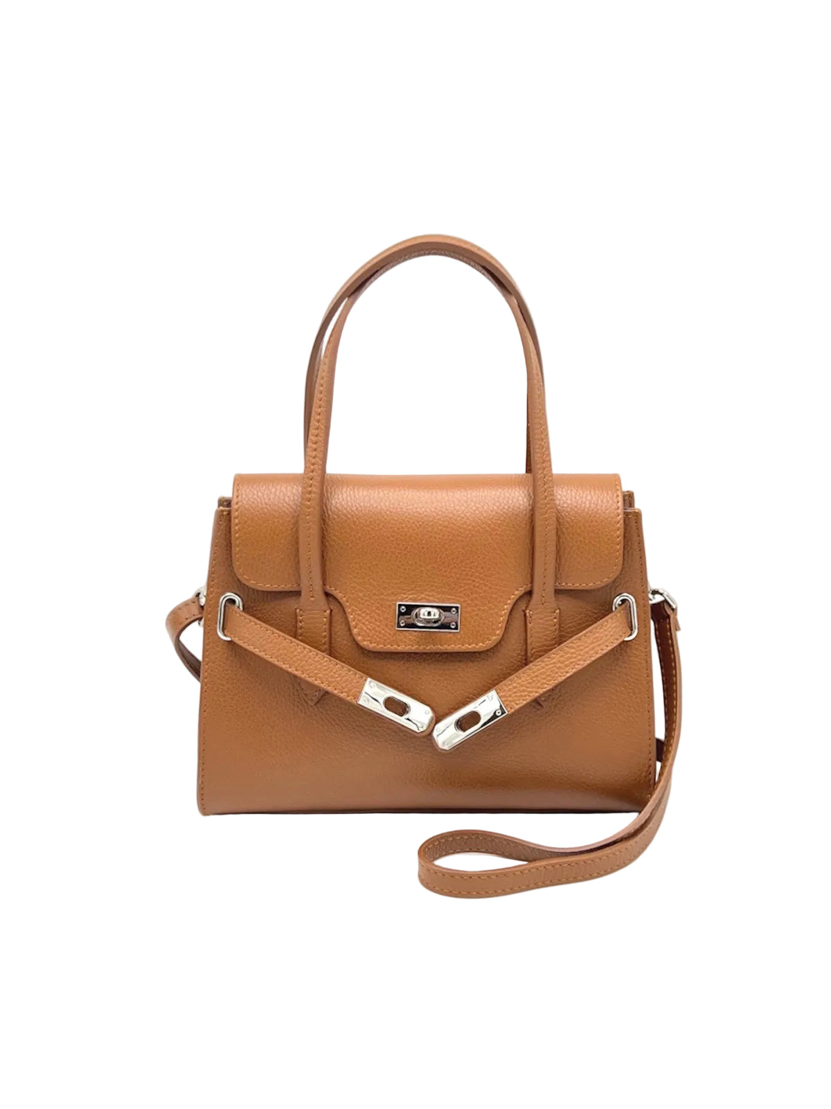 Women's Genuine Leather Shoulder Bag, Made in Italy, art. 112598New