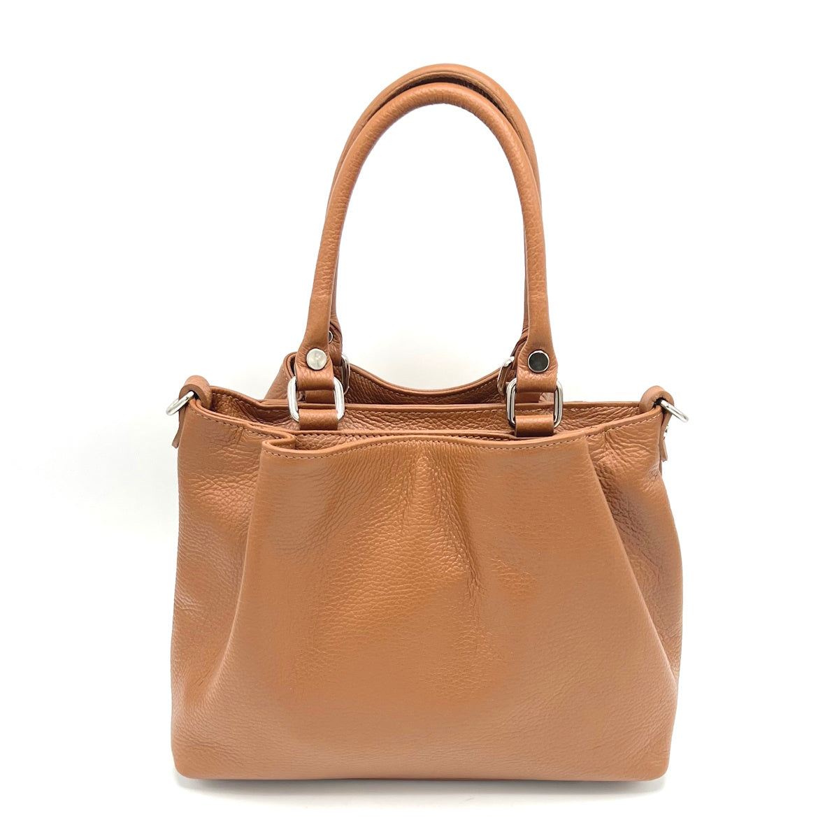 Genuine leather shoulder bag, Made in Italy, art. 112565