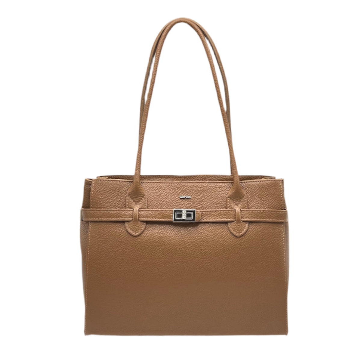 Genuine leather shoulder bag, Made in Italy, art. 112429GV