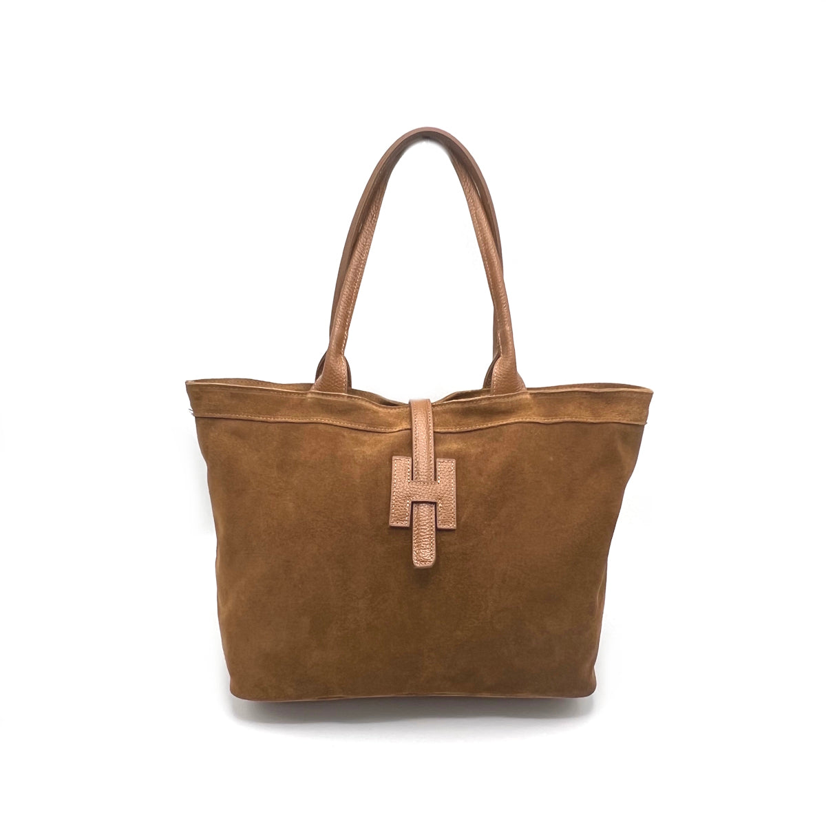 Suede leather crossbody bag, Made in Italy, art. 112626