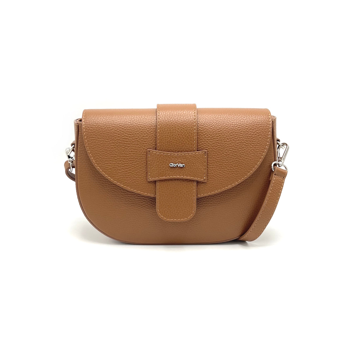 Genuine leather shoulder bag, Made in Italy, art. 112430GV