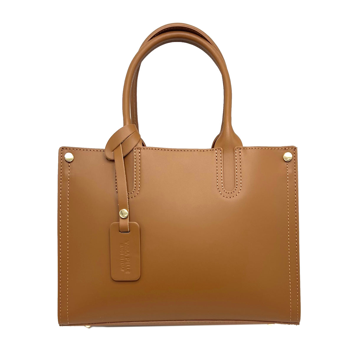 Genuine leather handbag, Made in Italy, art. 112577