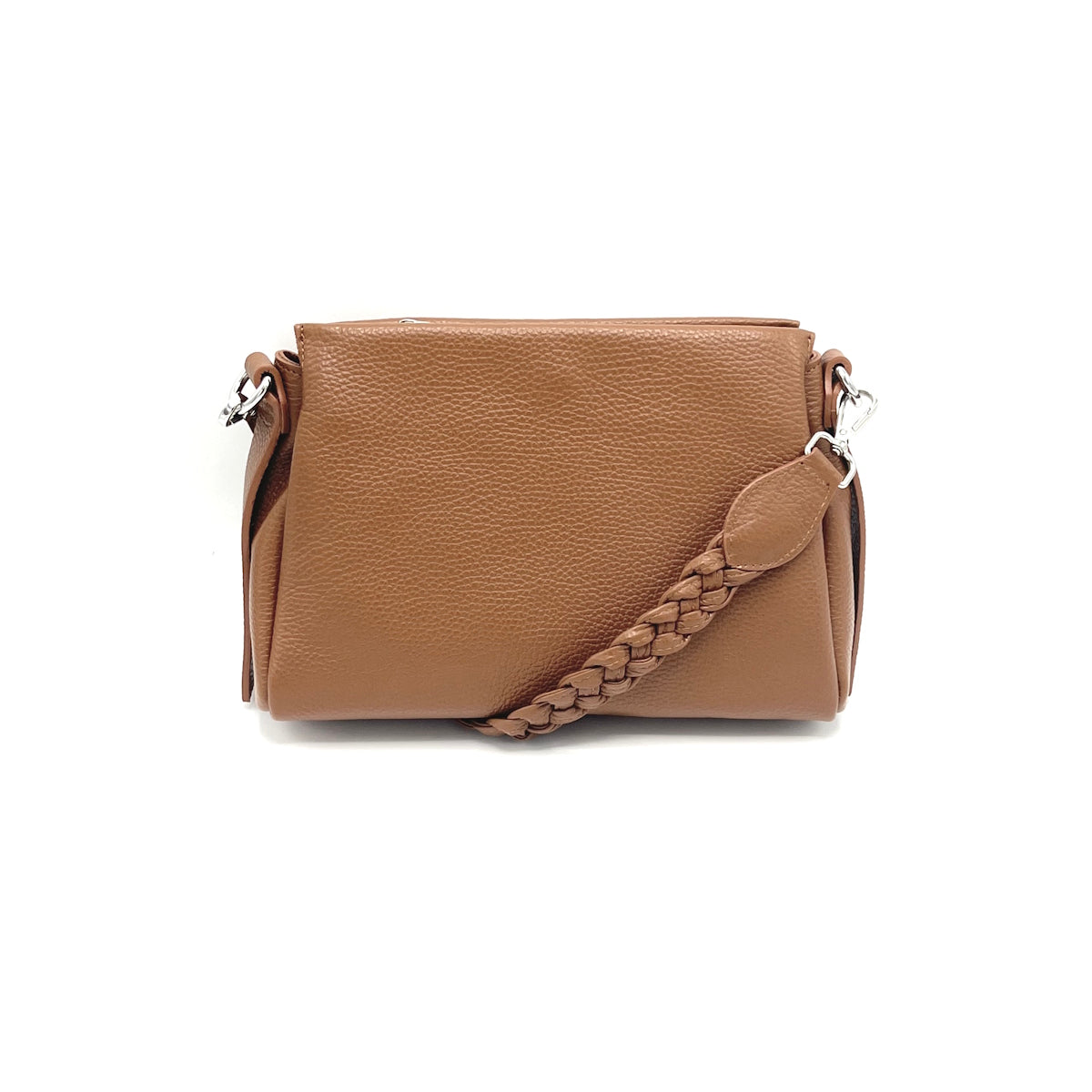 Genuine leather shoulder bag, Made in Italy, art. 112621