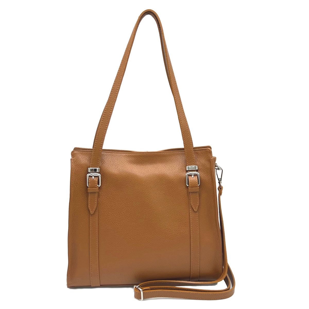 Genuine leather tote bag, Made in Italy,  art. 112579