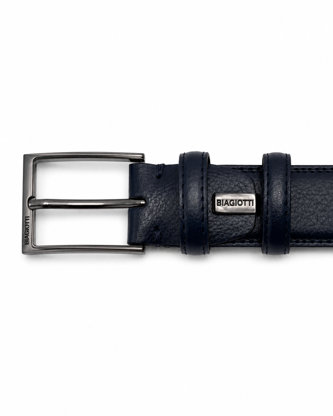 Classic Men's Business Belt with Double-Row Stitching| BIAGIOTTI Uomo | Art. CLB600-017.290