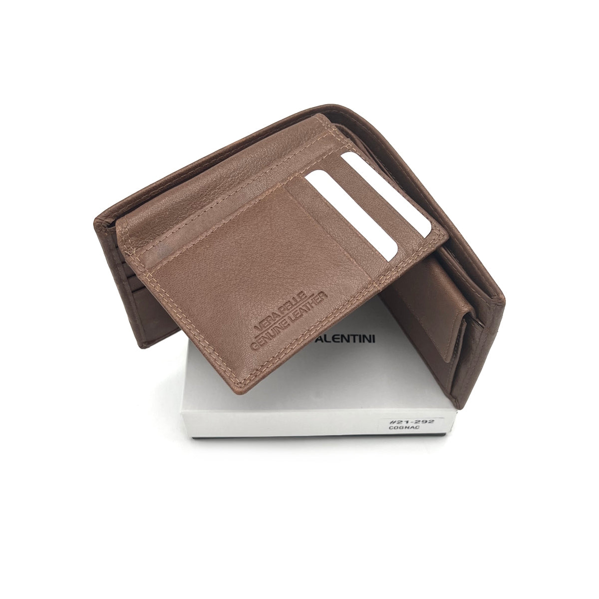 Classic genuine leather wallet for men, Brand Suie Valentini, art. 21292