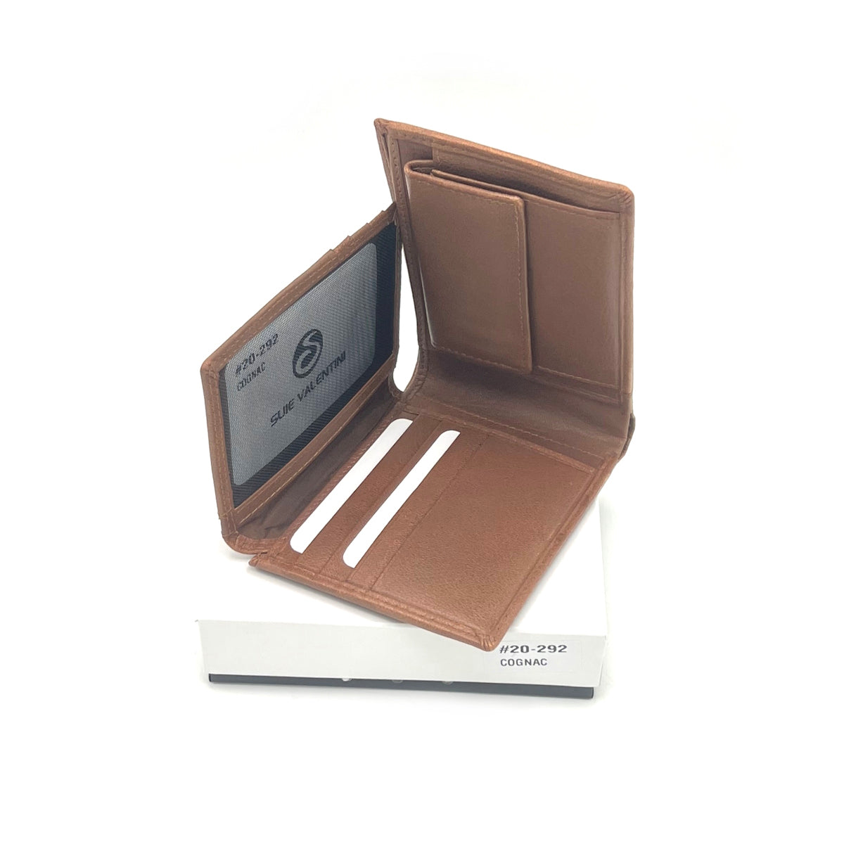 Classic genuine leather wallet for men, Brand Suie Valentini, art. 20292