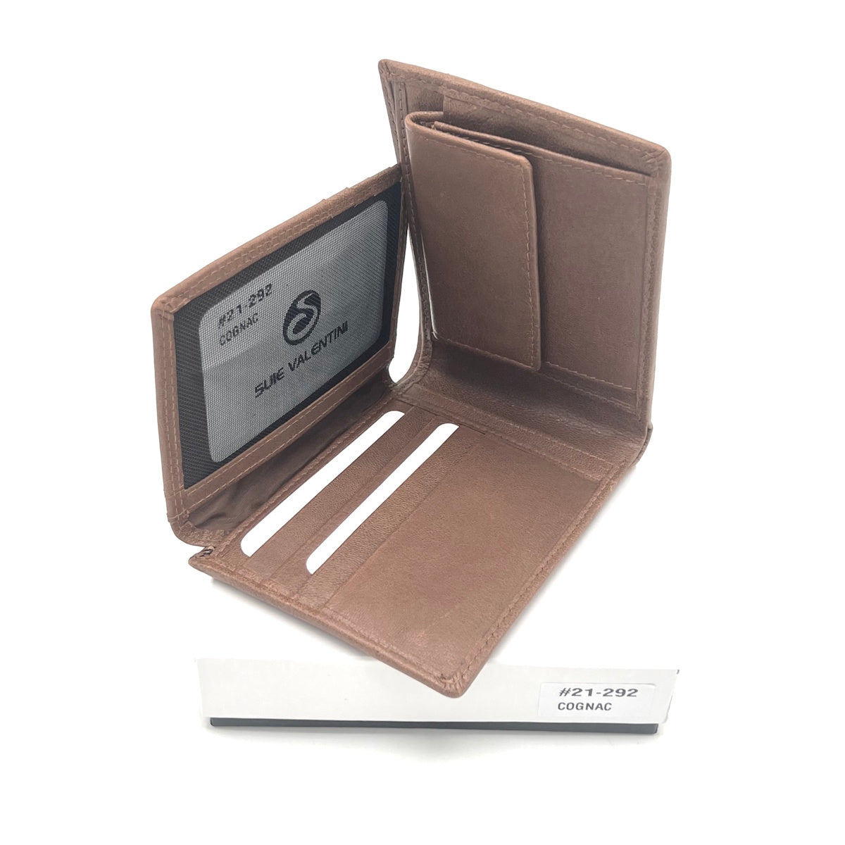 Classic genuine leather wallet for men, Brand Suie Valentini, art. 21292