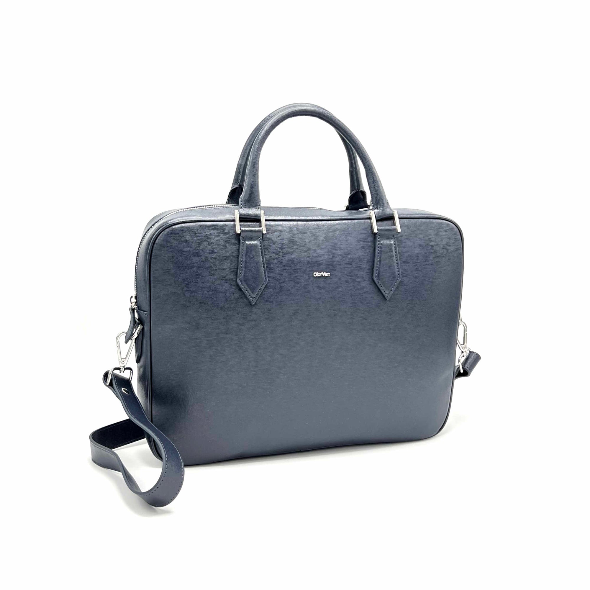 Saffiano leather office bag for men, Made in Italy, art. 112290GV