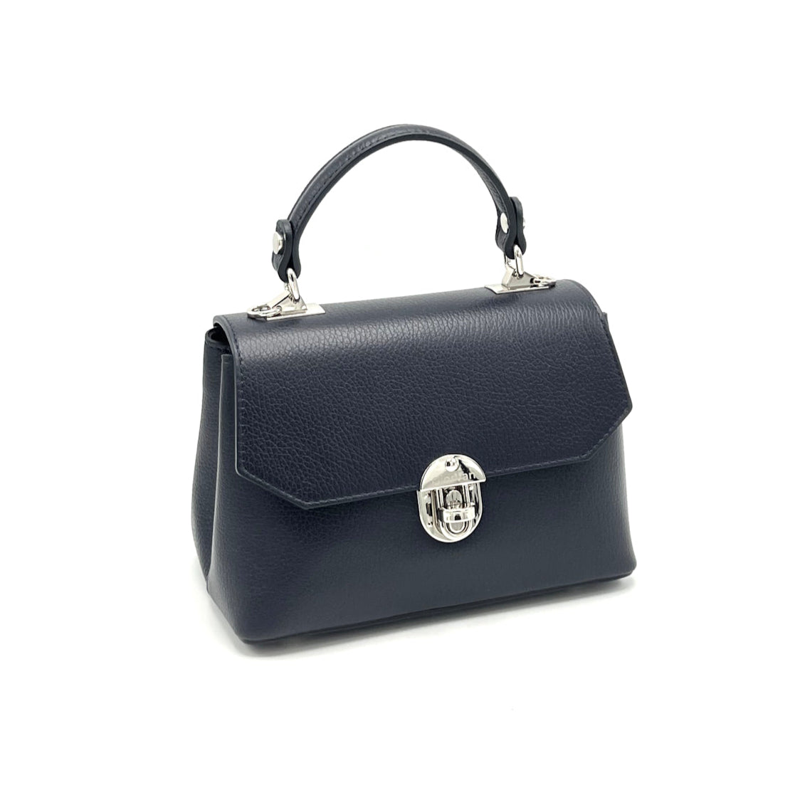 Genuine leather shoulder bag, Made in Italy, art. 112432GV