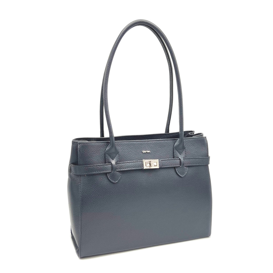 Genuine leather shoulder bag, Made in Italy, art. 112429GV