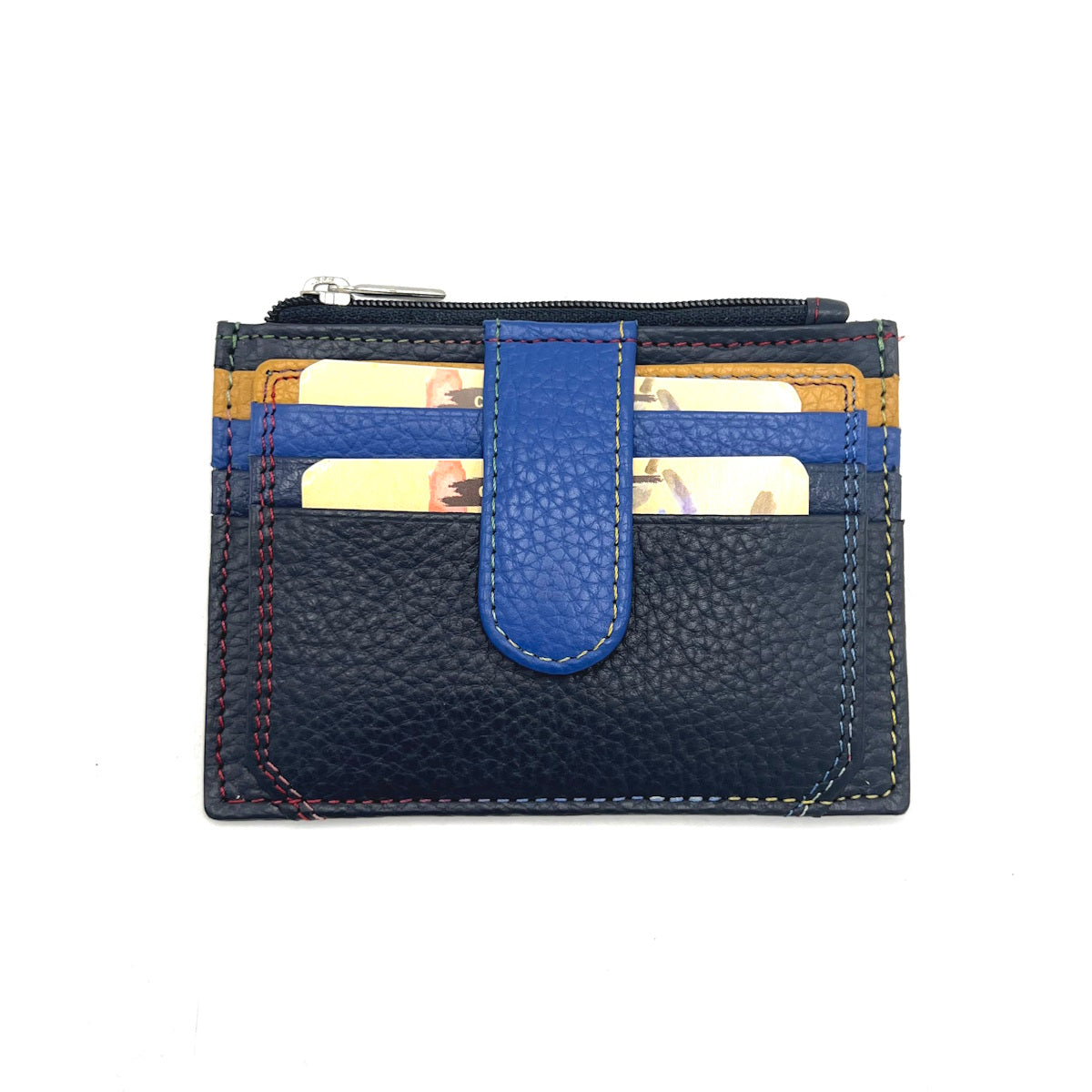 Portafoglio in vera pelle, colore arcobaleno, art. PFU33.392