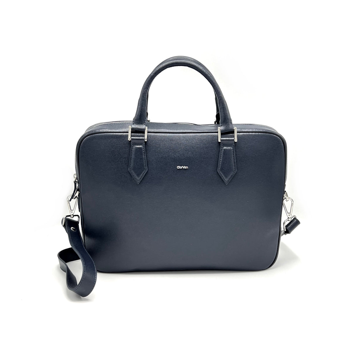 Saffiano leather office bag for men, Made in Italy, art. 112290GV