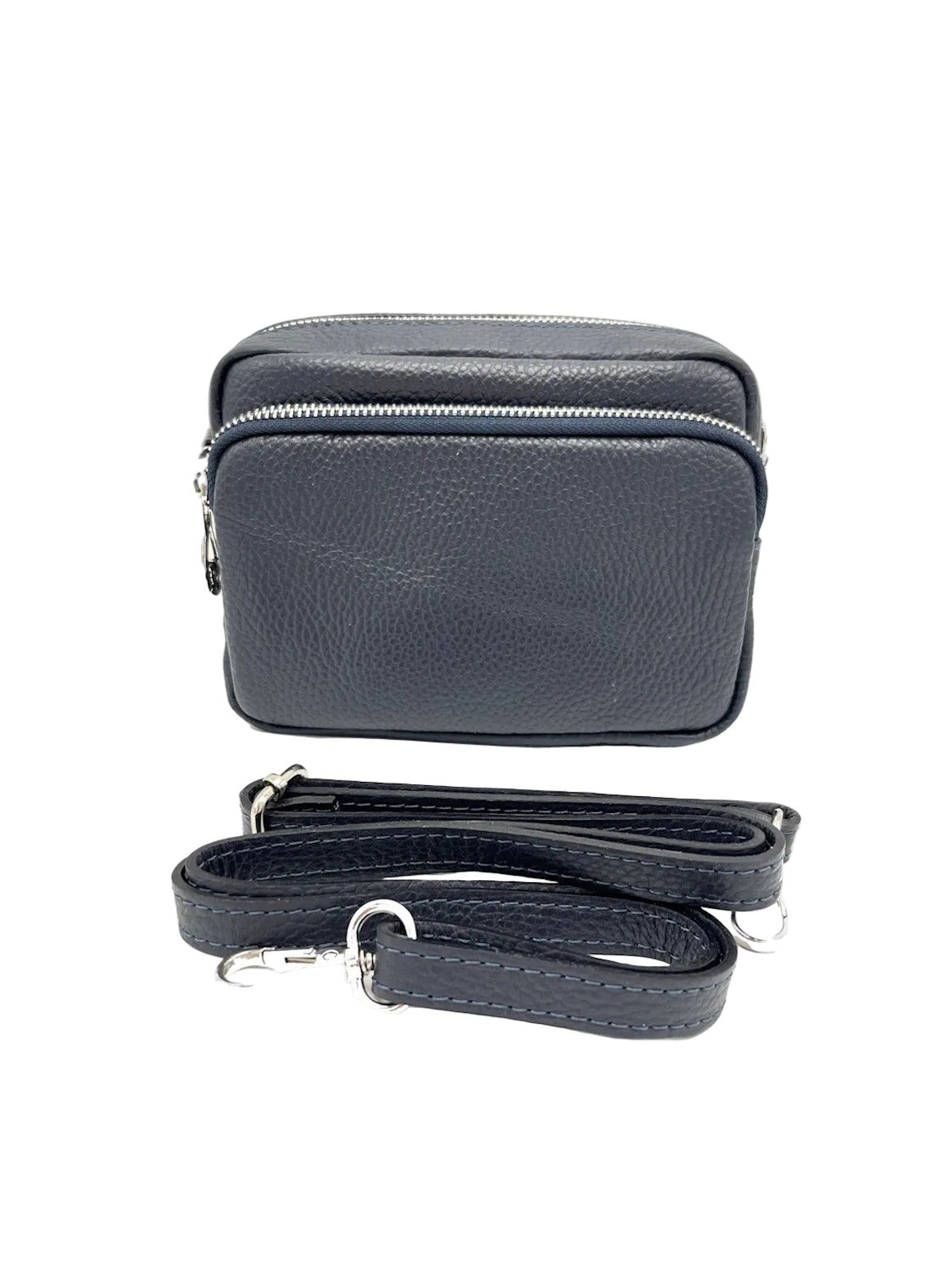 Women's Genuine Leather Shoulder Bag, Small Size, Made in Italy, art. 112424