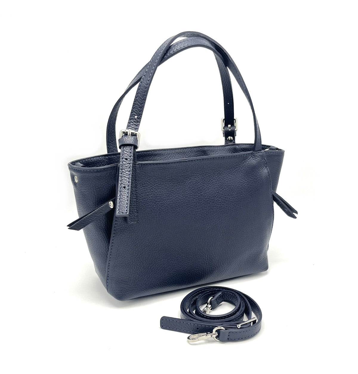 Genuine leather handbag, Small size, Made in Italy, art. 112494