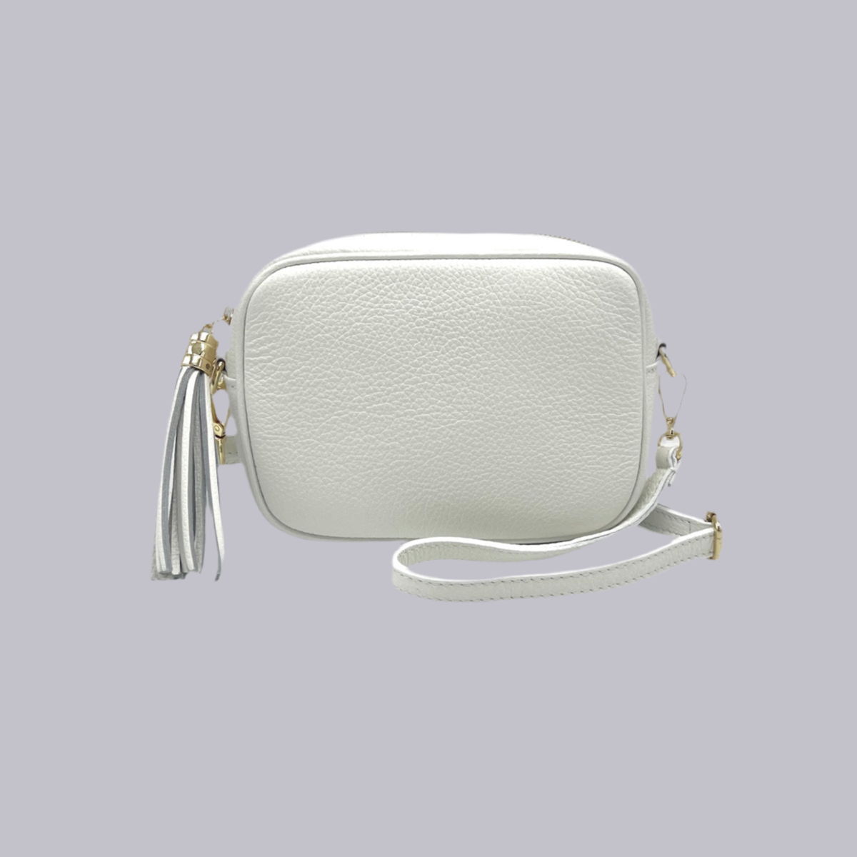 Genuine leather shoulder bag, for women, made in Italy, art. 112437