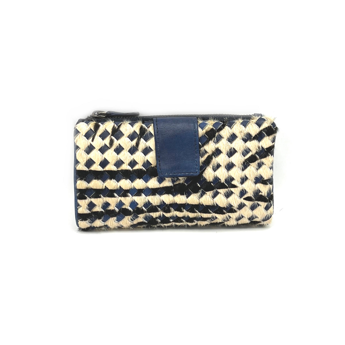 Wallet in washed leather, vintage effect, art. ZE5025