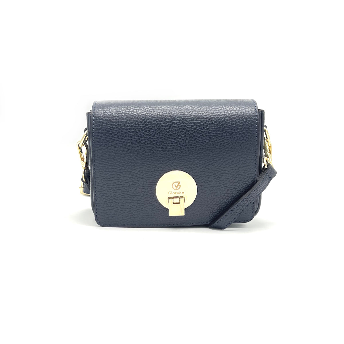 Genuine leather shoulder bag, Made in Italy, art. 112438GV