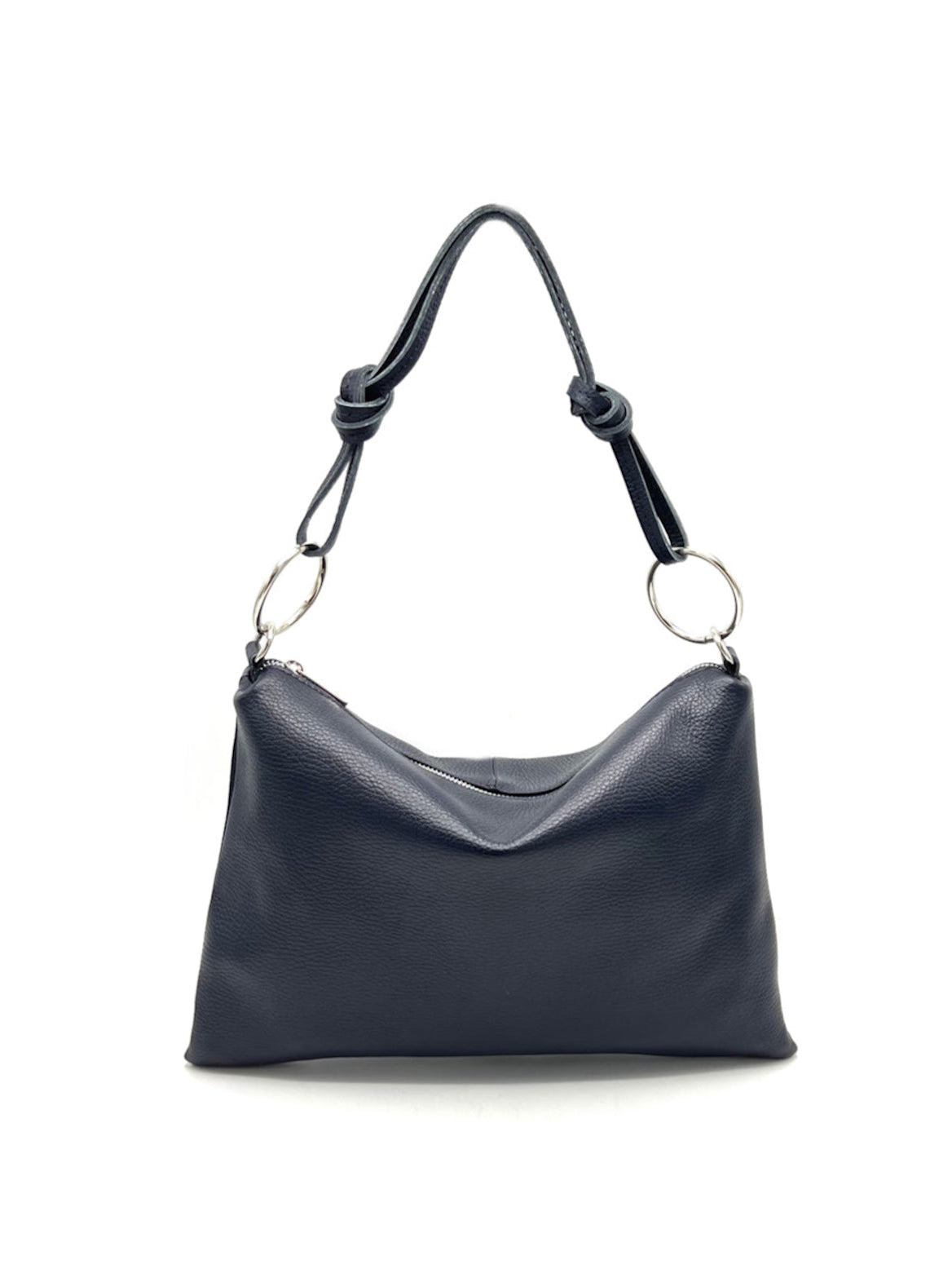 Women's Genuine Leather Shoulder Bag, Made in Italy, art. 112586New