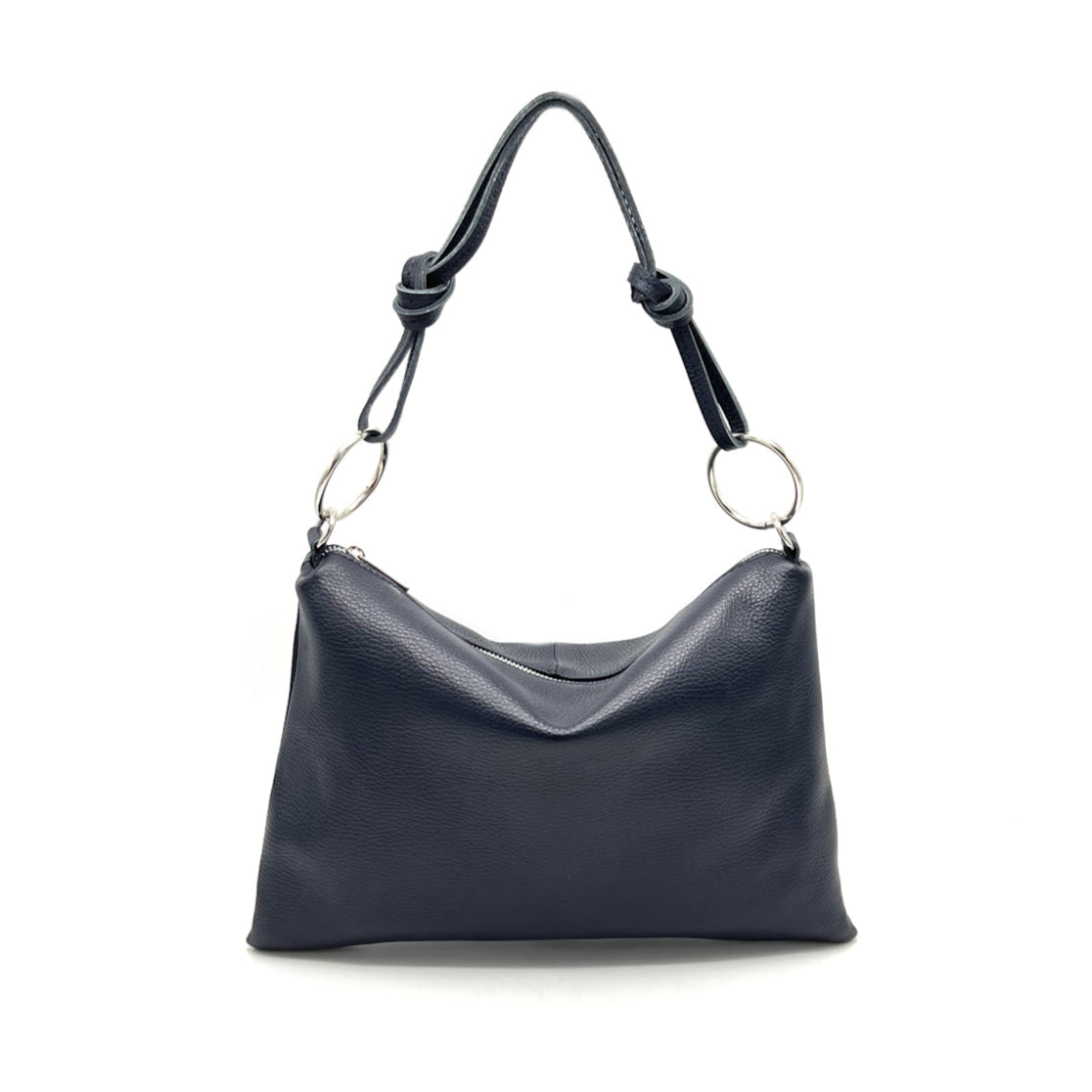 Genuine leather shoulder bag, Made in Italy, art. 112586