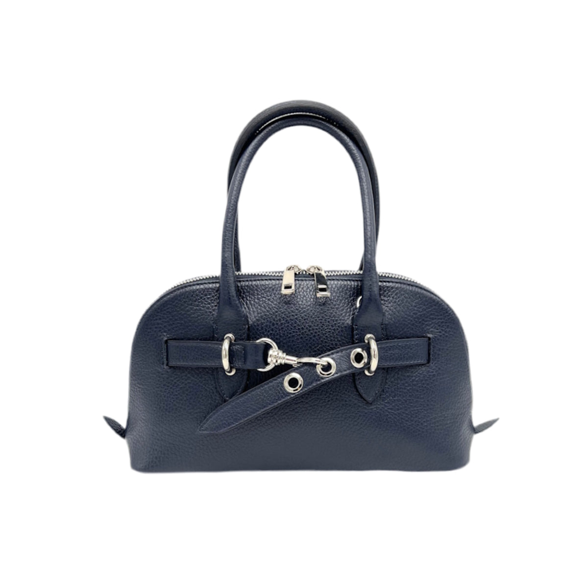 Genuine leather shoulder bag, Made in Italy, art. 112547