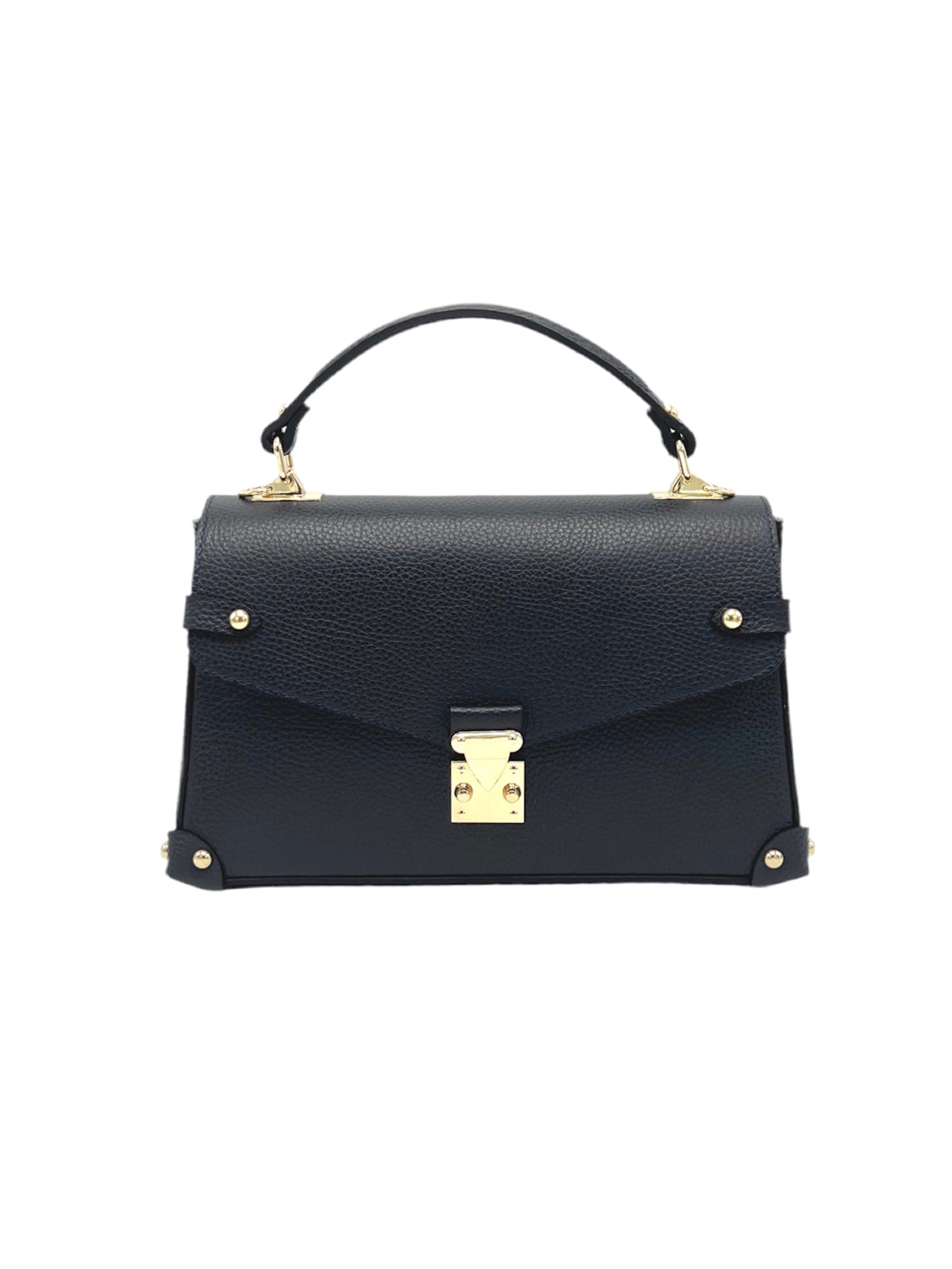 Genuine leather shoulder bag, Made in Italy, art. 112639