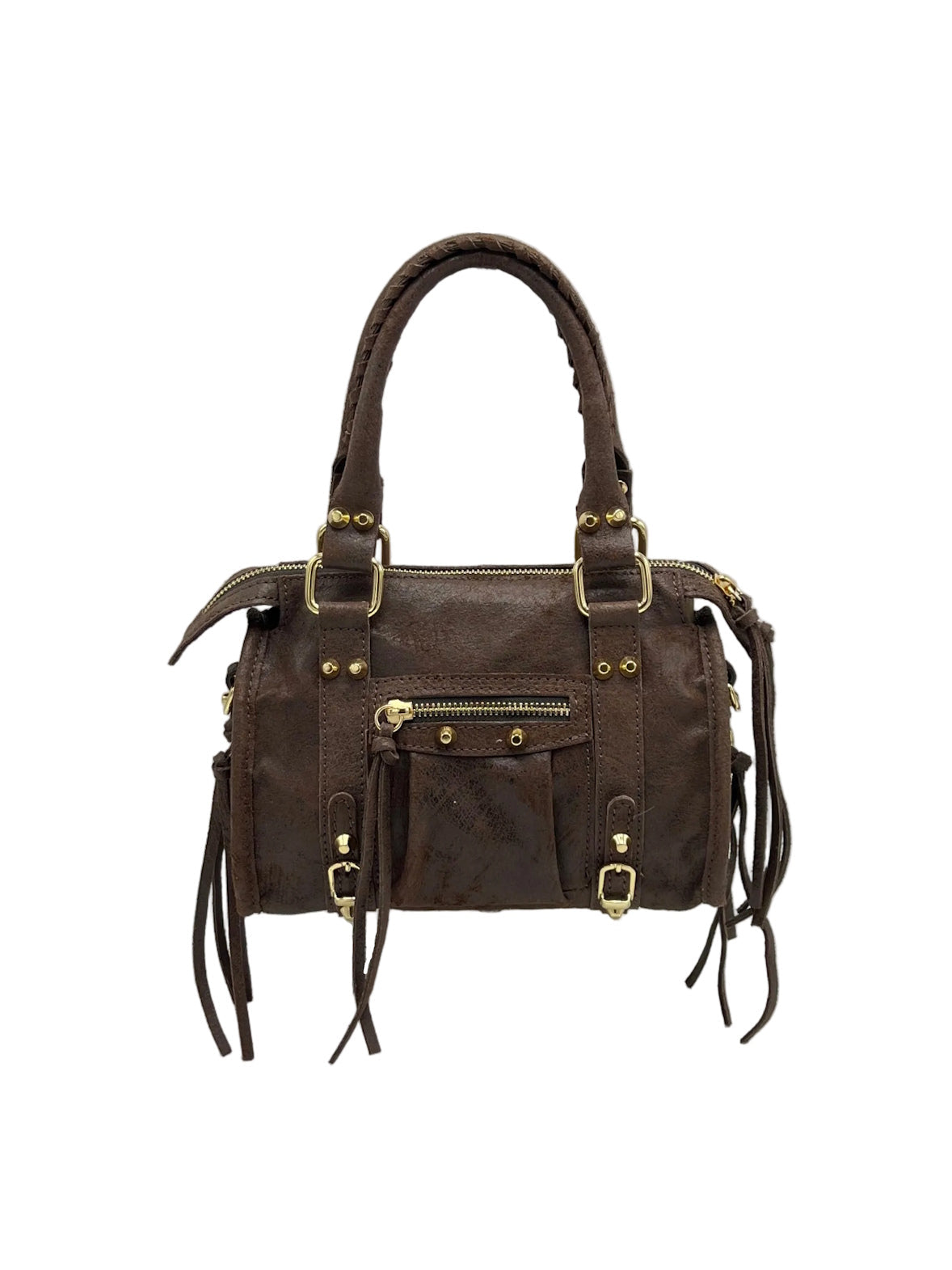 Women’s Genuine Leather Shoulder Bag, Made in Italy, art. 112705