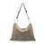 Borsa a tracolla in pelle scamosciata, Made in Italy, art. 112604
