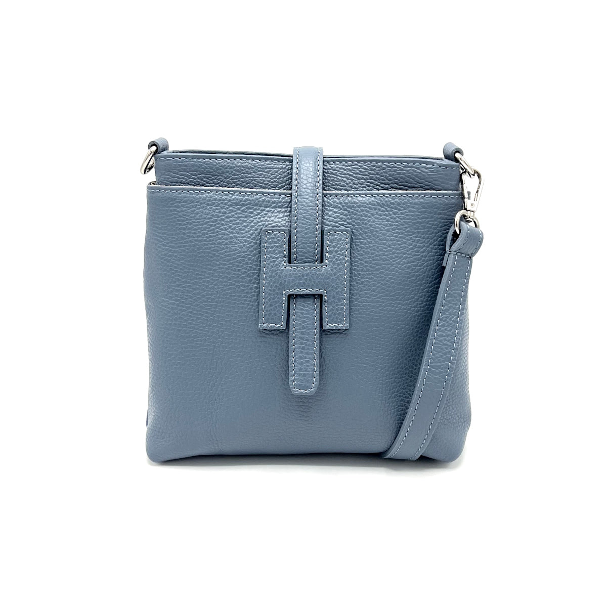 Summer collection, genuine leather shoulder bag, Made in Italy, art. 112562