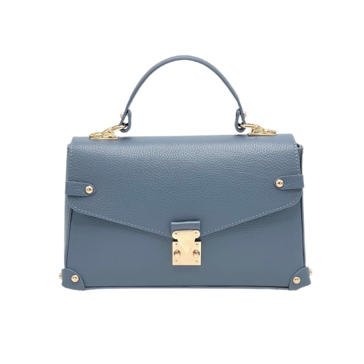 Genuine leather shoulder bag, Made in Italy, art. 112639