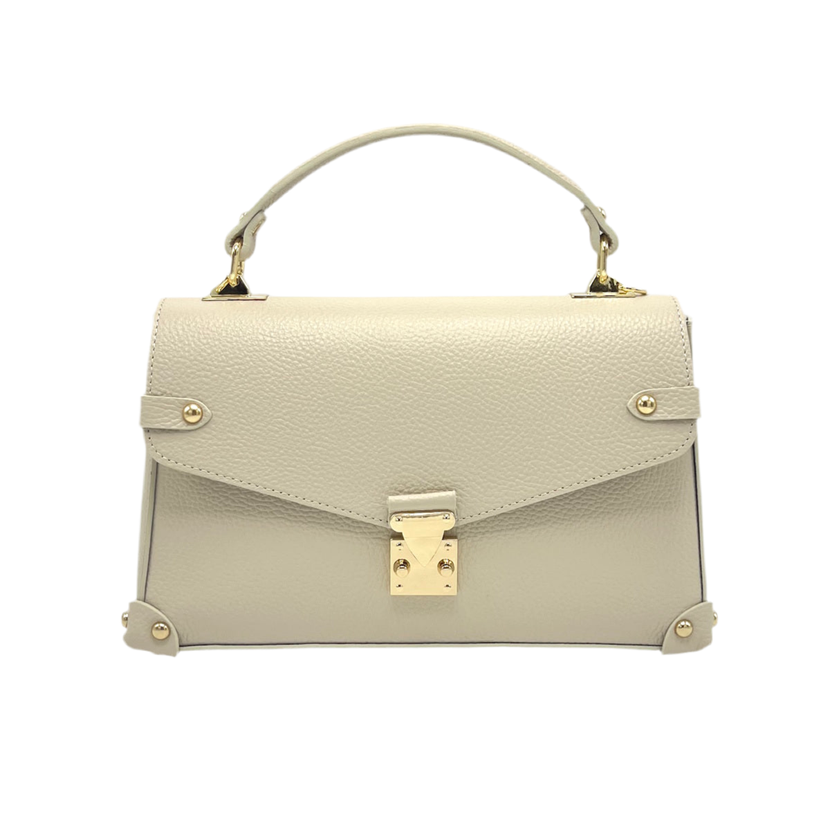 Genuine leather shoulder bag, Made in Italy, art. 112639