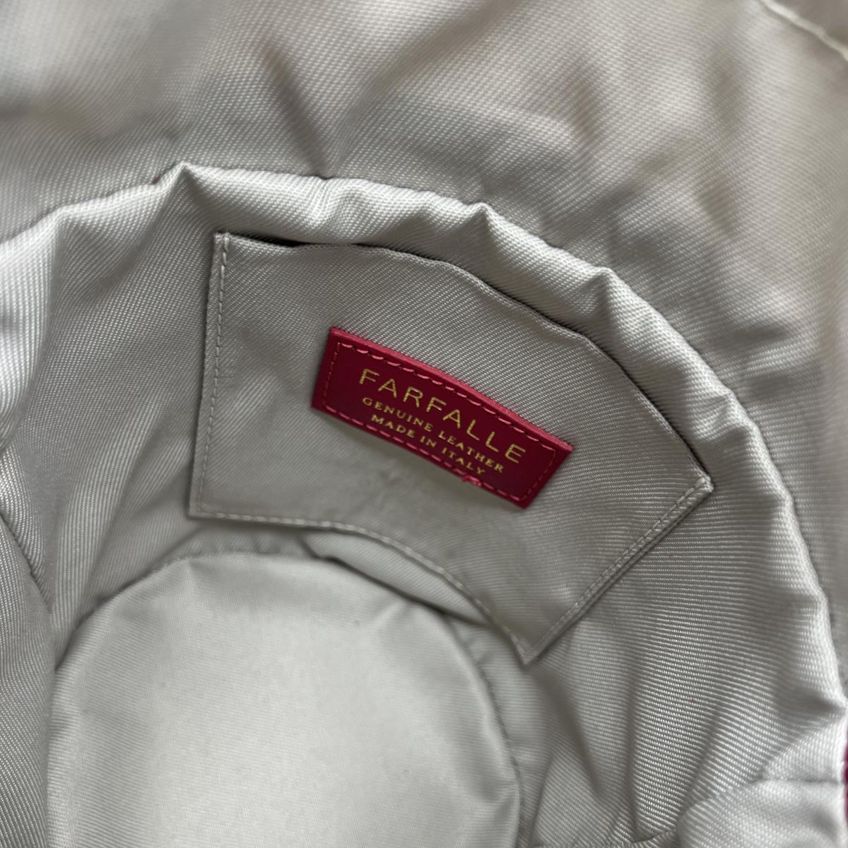 Genuine leather bucket bag, Made in Italy, art. 112613