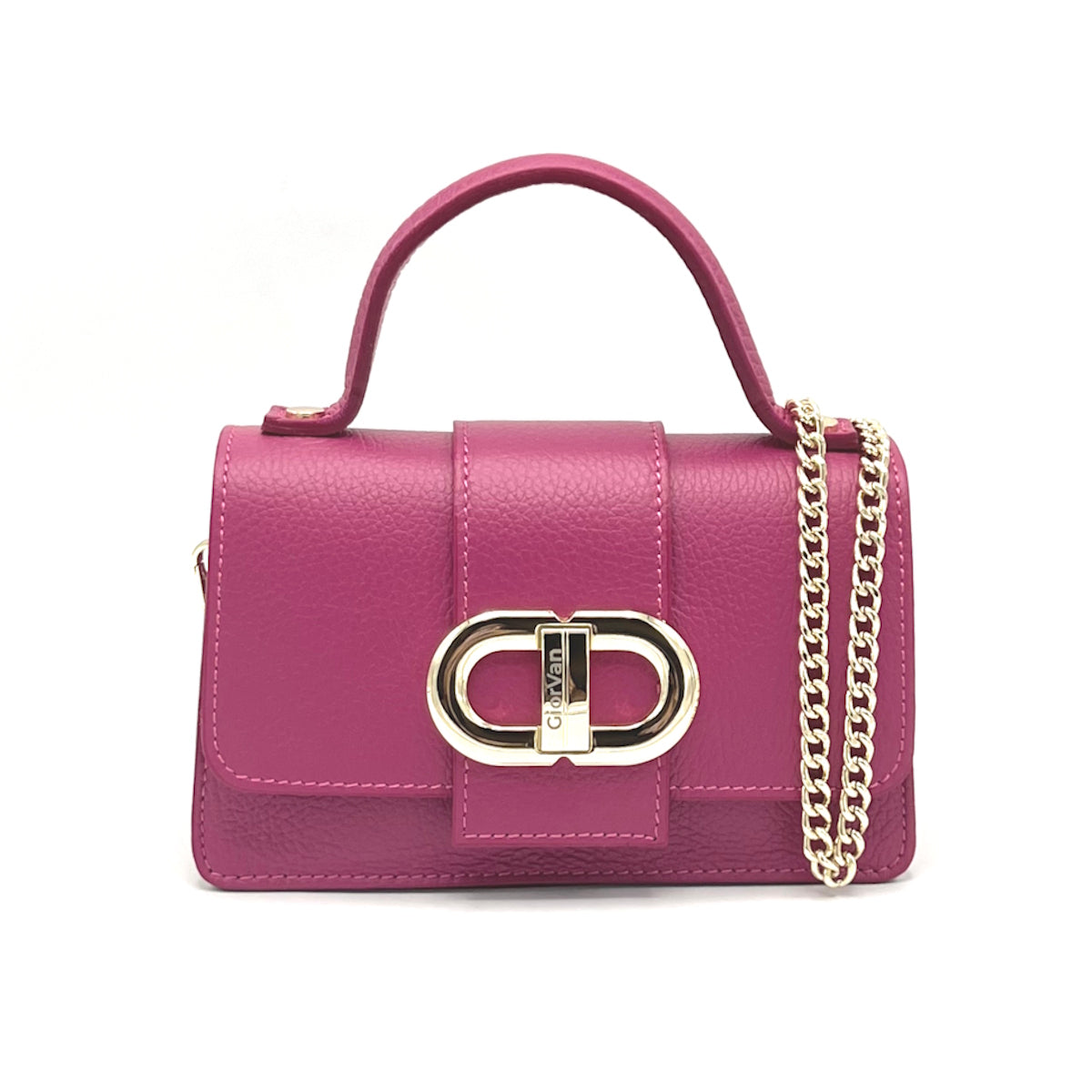 Genuine leather clutch bag, Mini size, Made in Italy, art. 112413GV