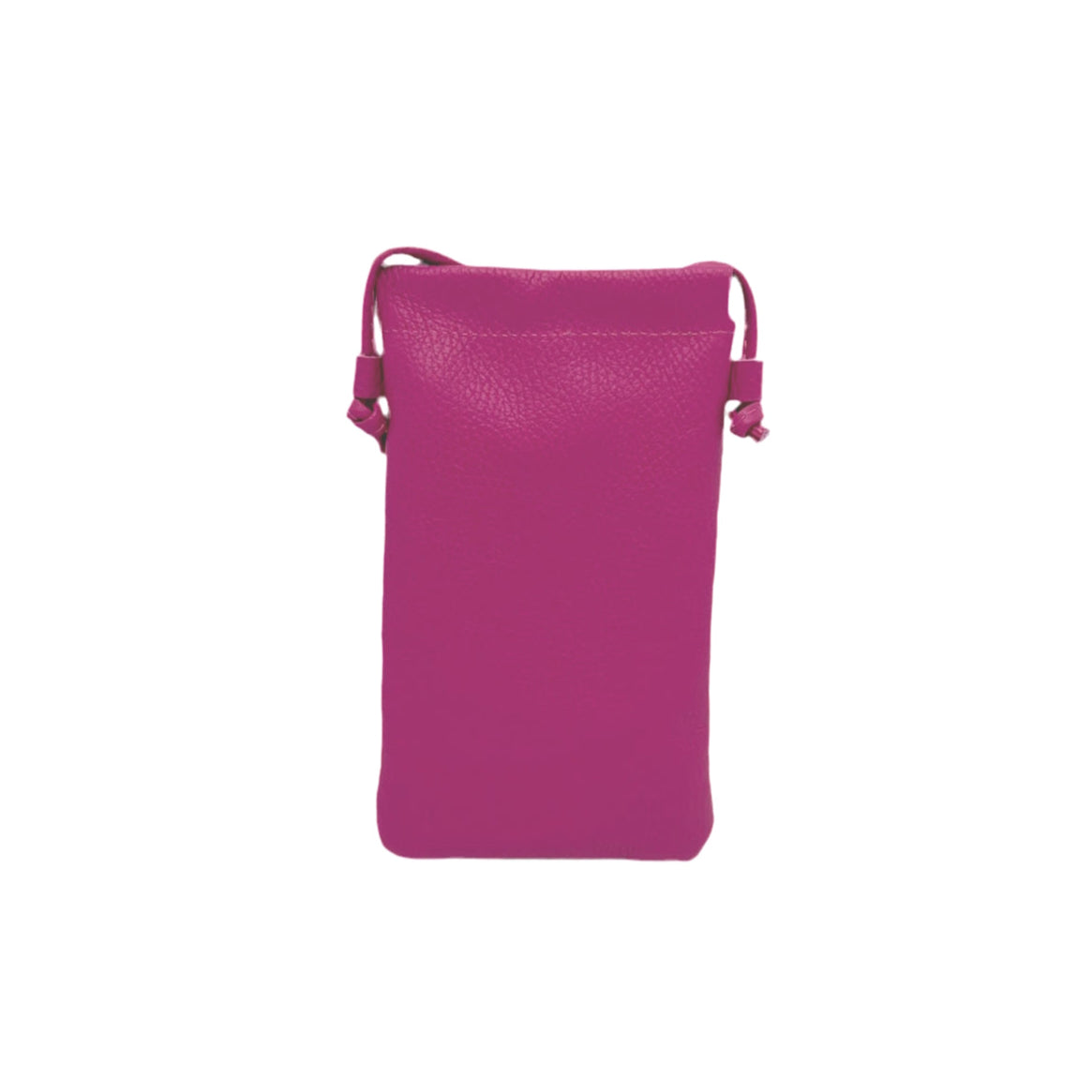 Genuine leather crossbody phone bag, Made in Italy, art. 112628