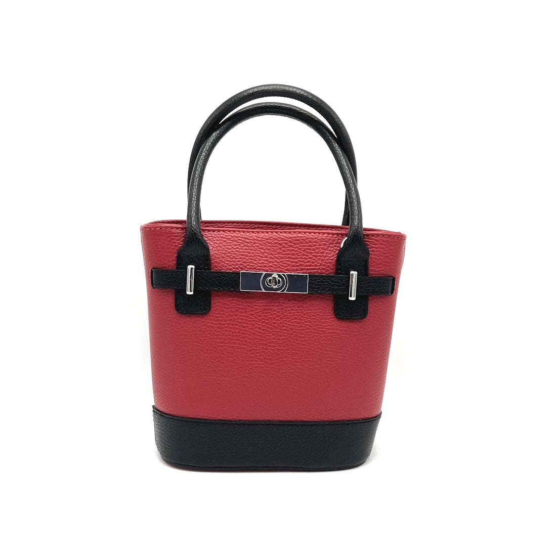 Genuine leather bucket bag, Made in Italy, art. 112610