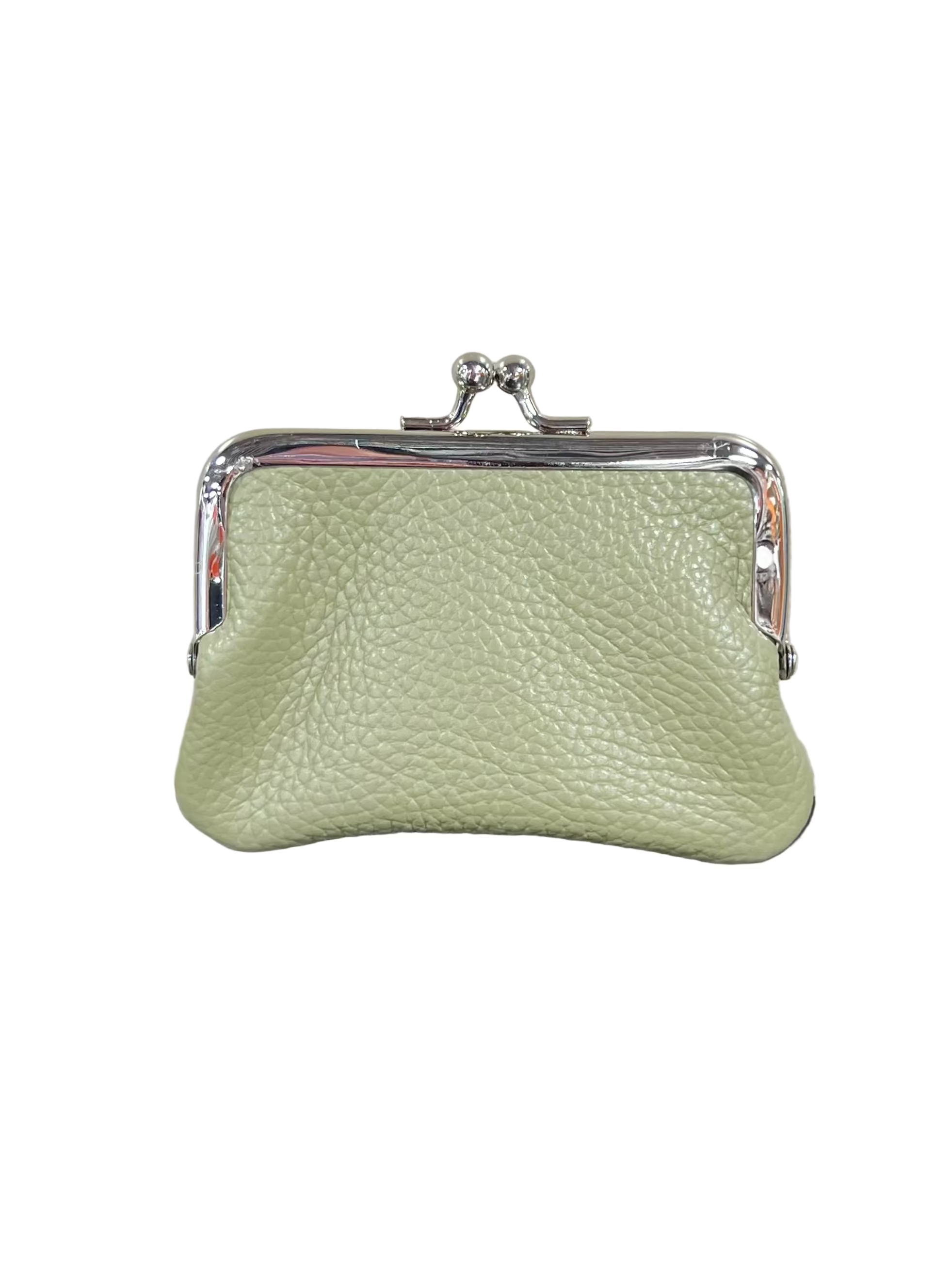 Women's Genuine Leather Coin Purse, Made in taly, art. 302004