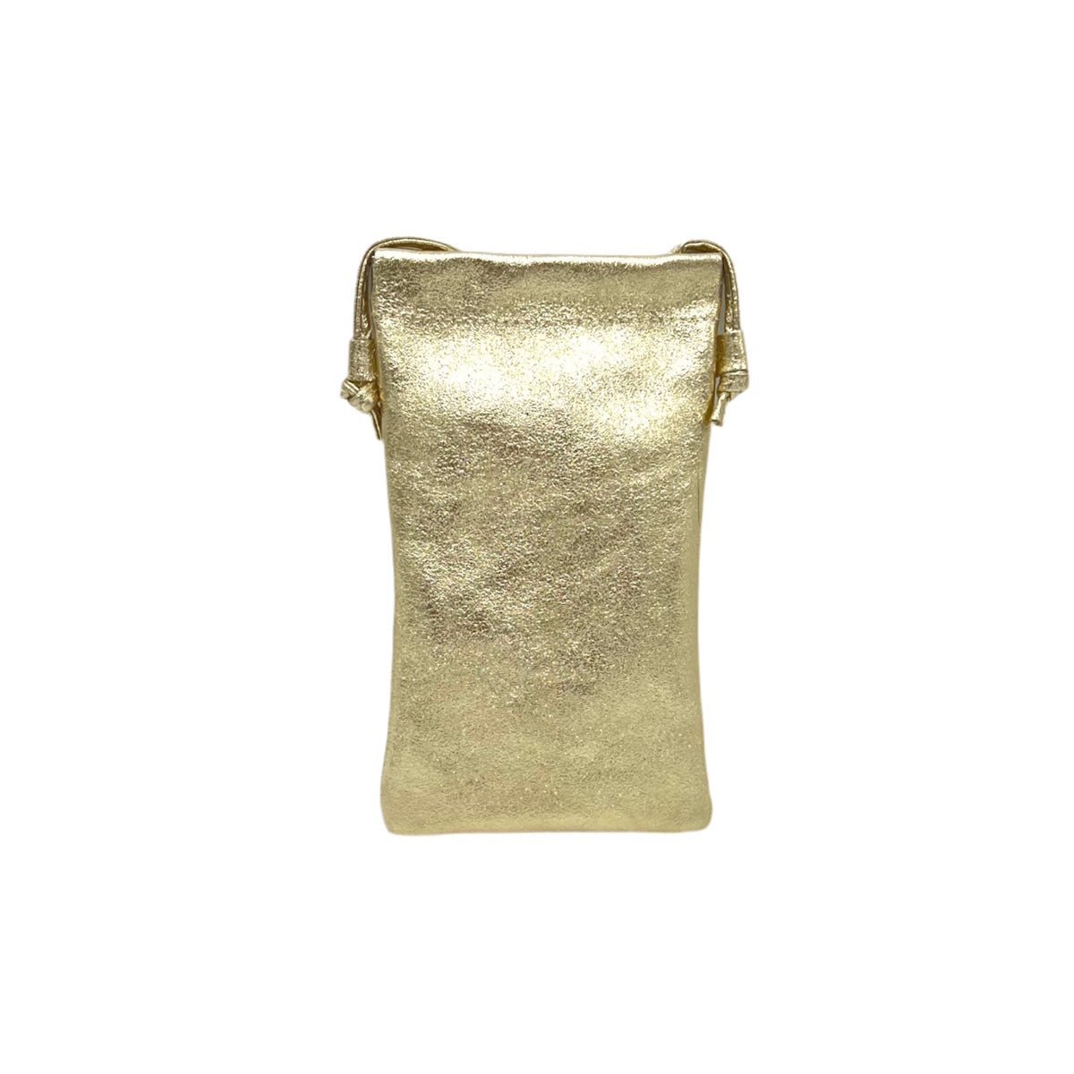 Genuine leather crossbody phone bag, Made in Italy, art. 112628