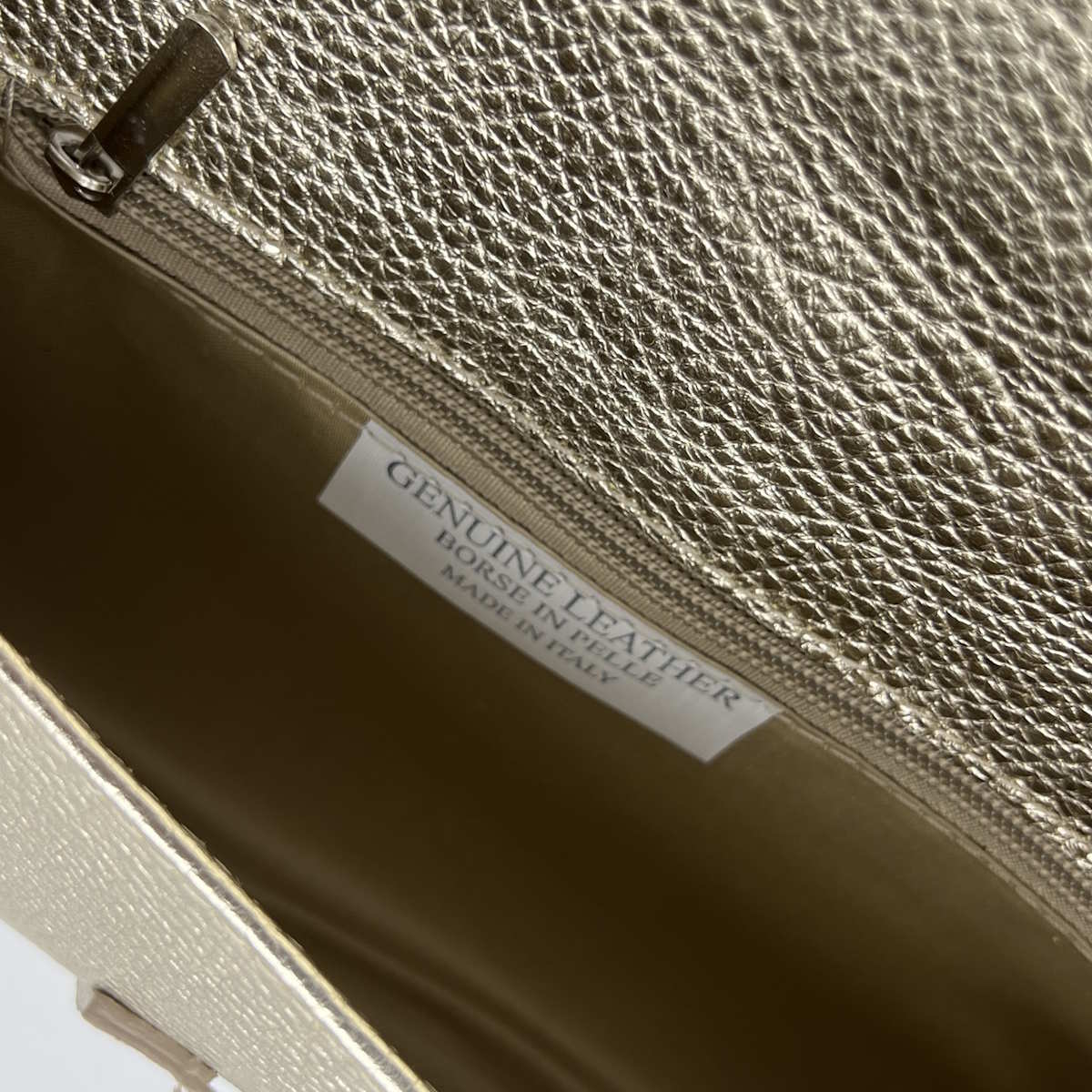 Leather clutch bag, Made in Italy, art. 112532LA