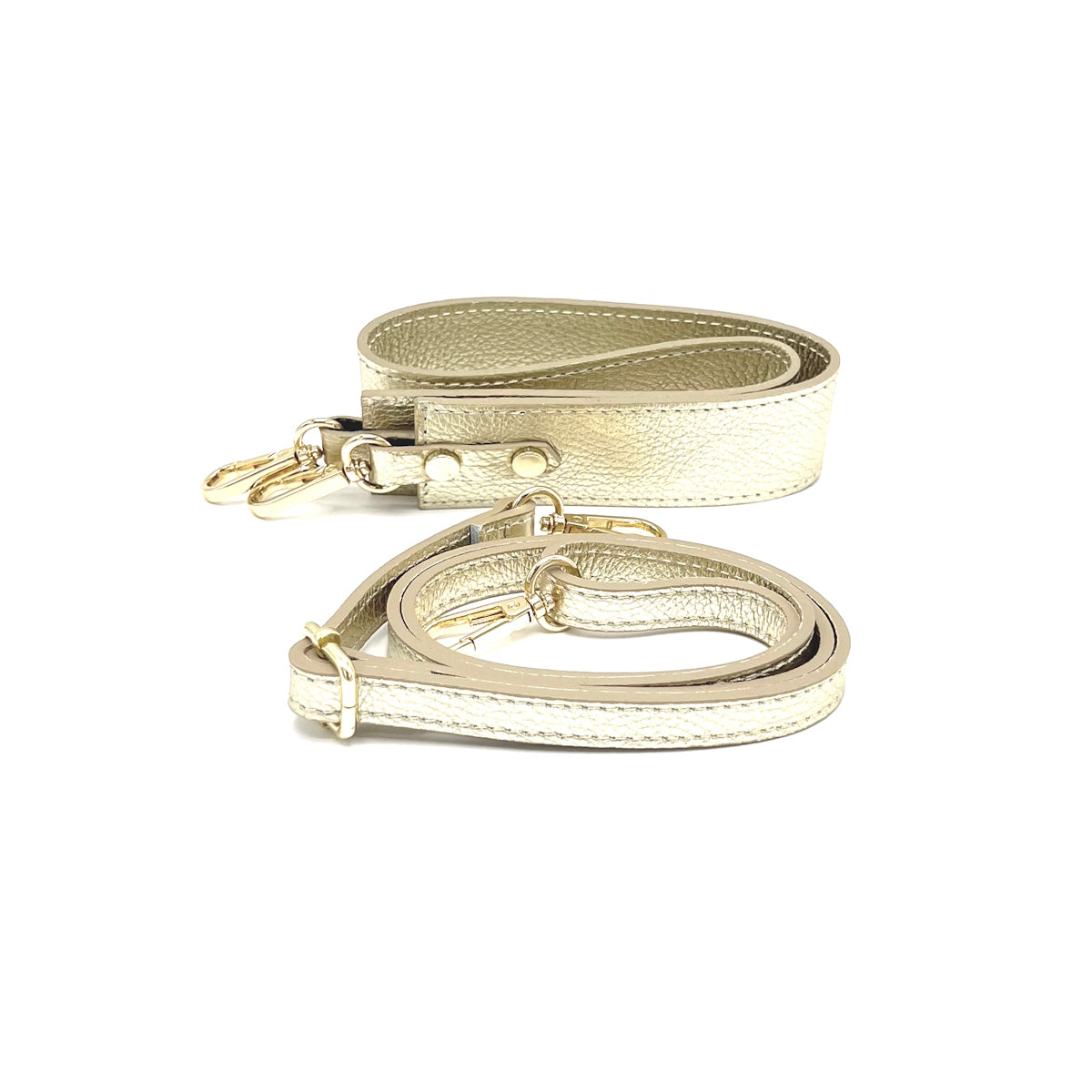 Laminated leather shoulder bag, Made in Italy, art. 112540LA