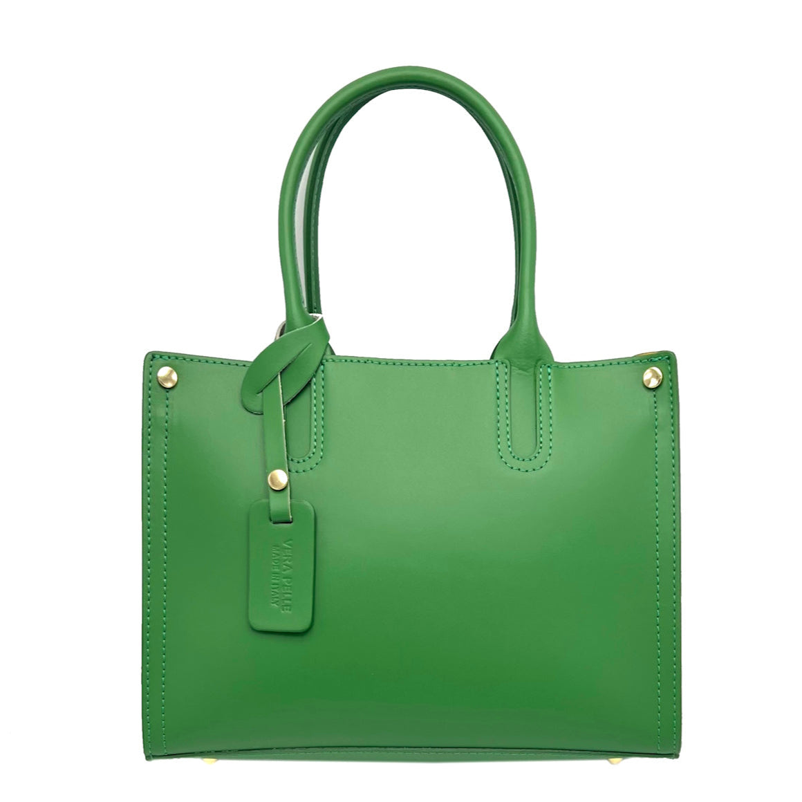 Genuine leather handbag, Made in Italy, art. 112577