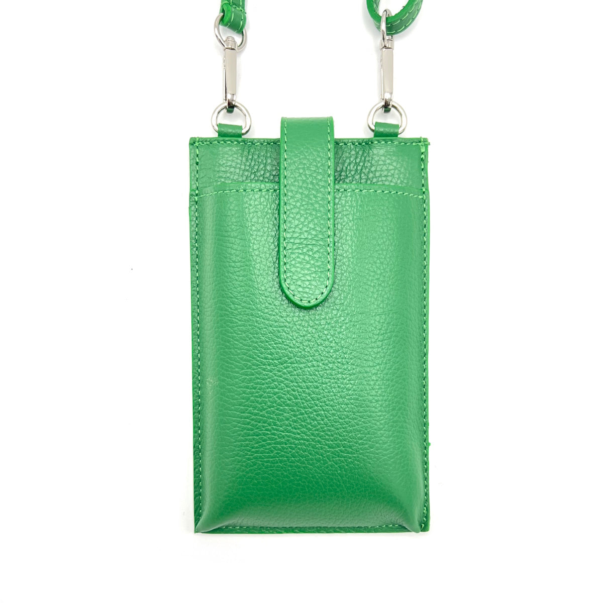 Summer collection, genuine leather phone bag, Made in Italy, art. 112560