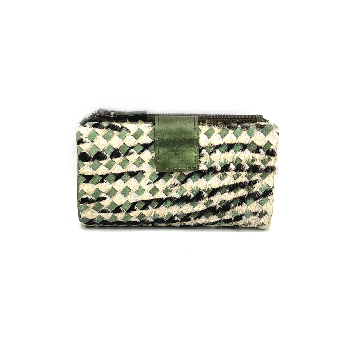 Wallet in washed leather, vintage effect, art. ZE5025