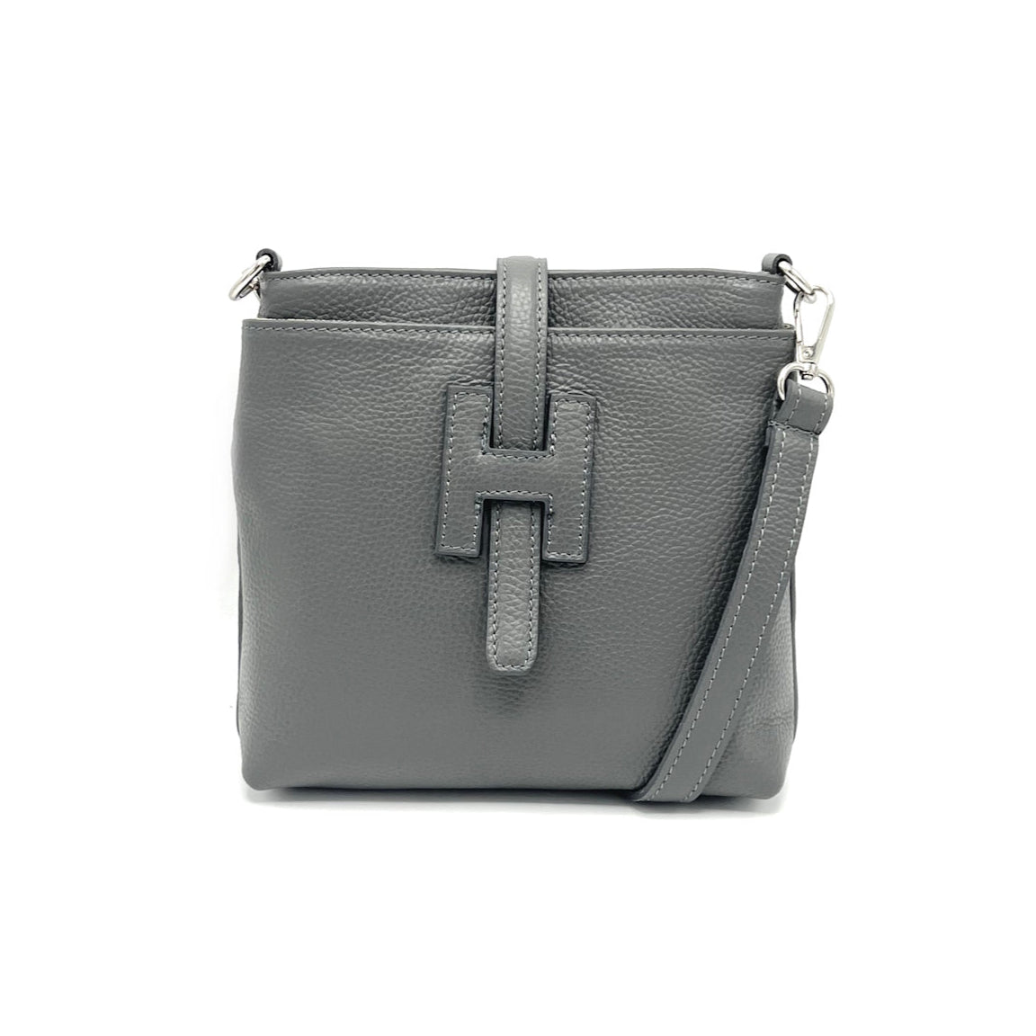 Summer collection, genuine leather shoulder bag, Made in Italy, art. 112562