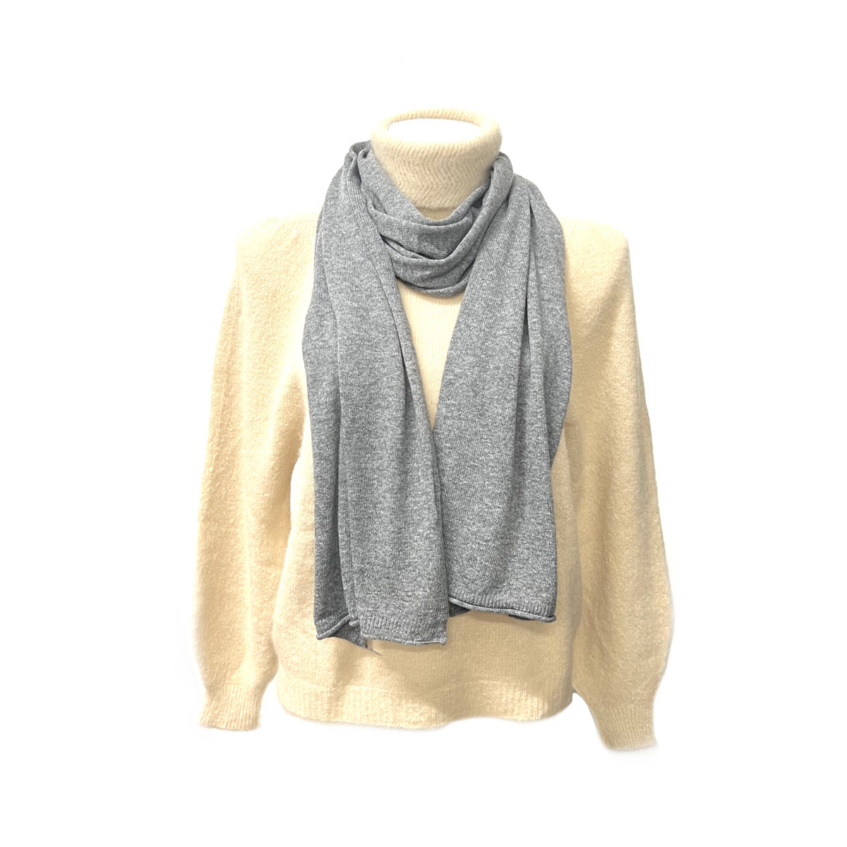 Stola stretta in misto cashmere, art. 8462-40.459