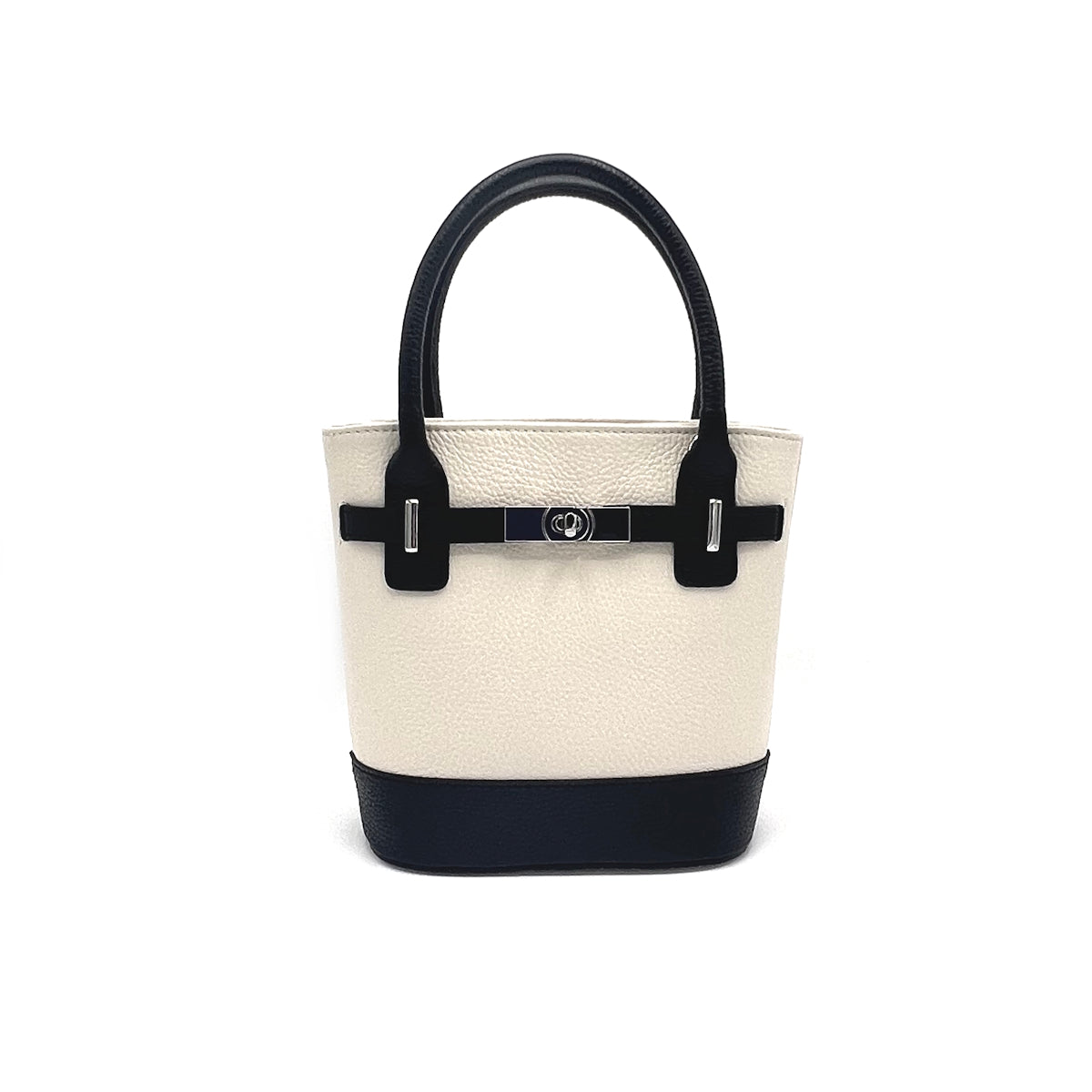 Genuine leather bucket bag, Made in Italy, art. 112610