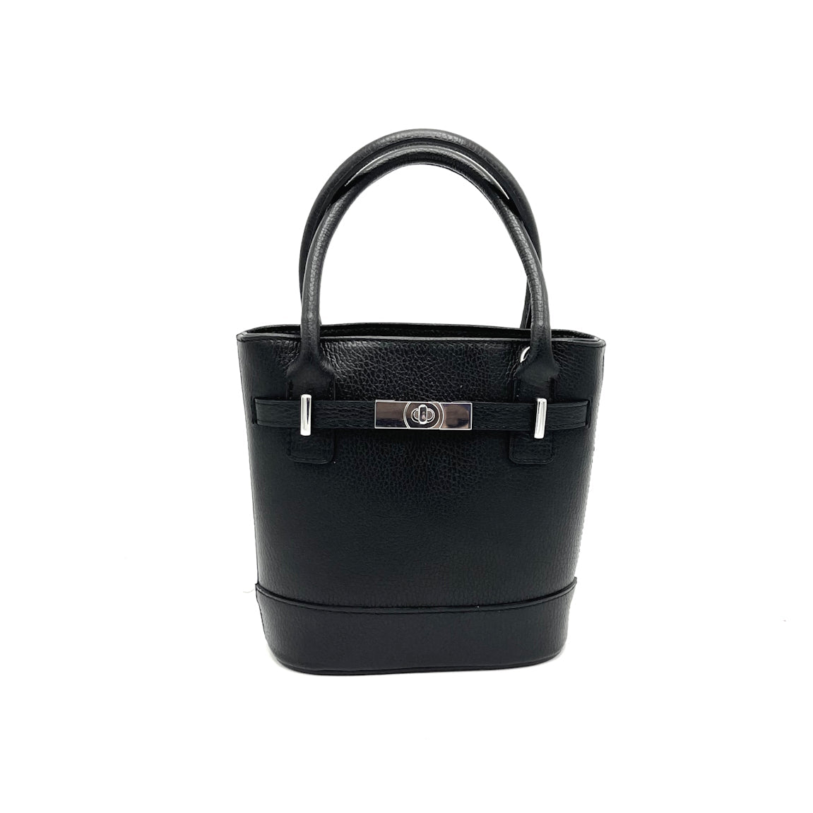 Genuine leather bucket bag, Made in Italy, art. 112610