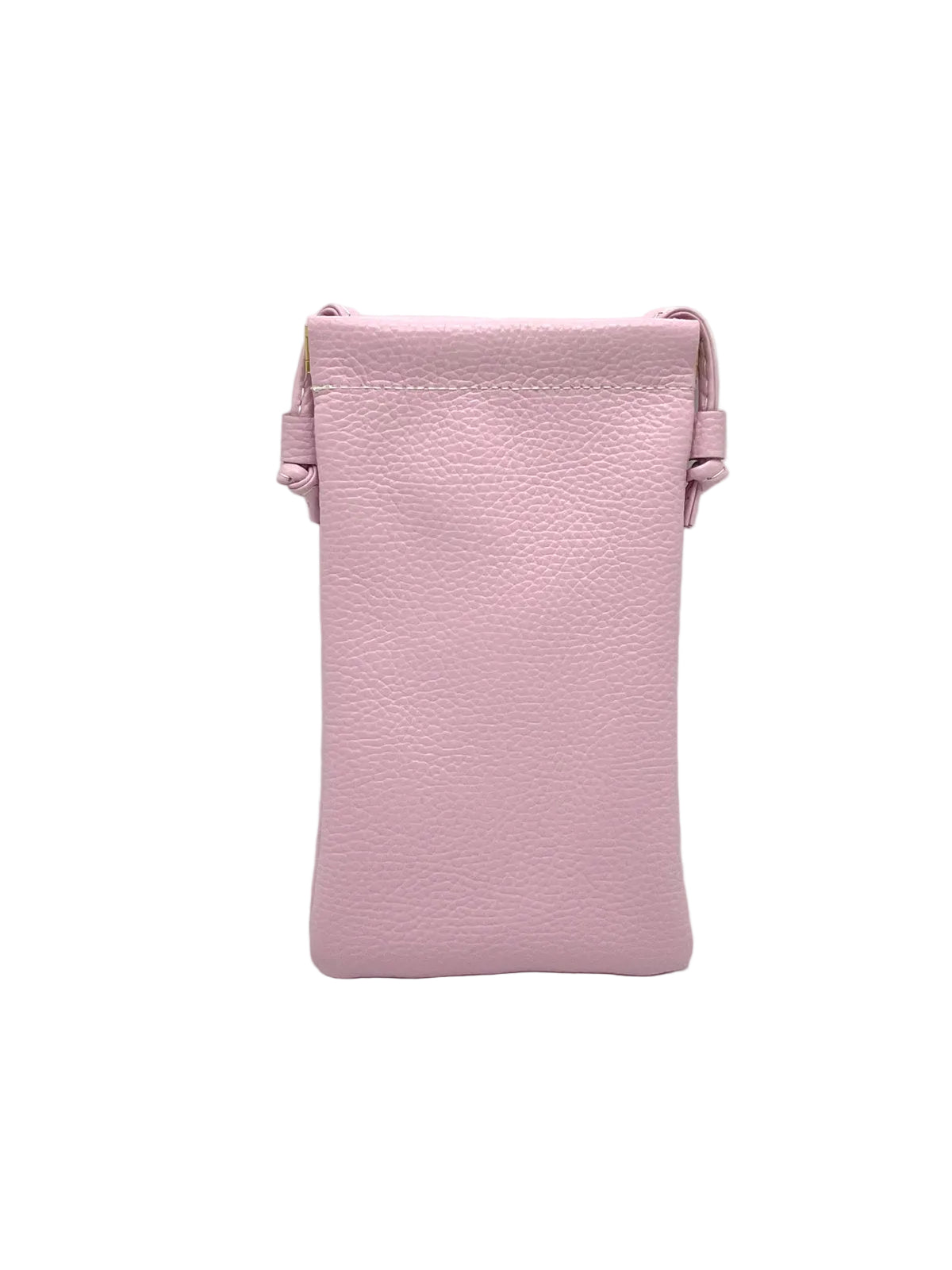 Borsa a tracolla porta cellulare in vera pelle, Made in Italy, art. 112628
