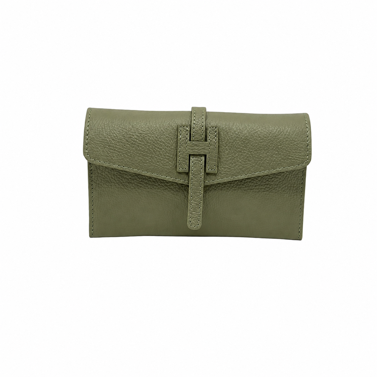 Genuine leather mini clutch bag, Made in Italy, art. 112592